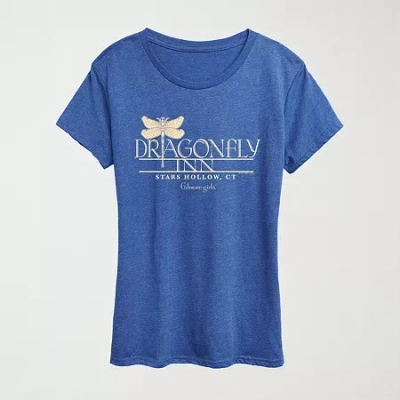 Novelty T-shirts Rather Watch Womens Crew Neck Short Sleeve Classic Fit Graphic T-shirt In Blue