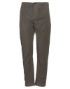 Novemb3r Man Pants Khaki Size 33 Cotton, Elastane In Beige