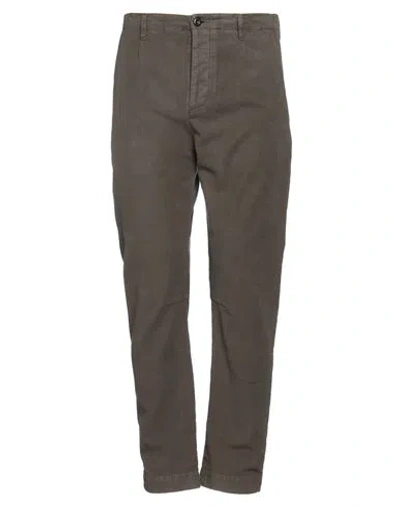 Novemb3r Man Pants Khaki Size 33 Cotton, Elastane In Beige