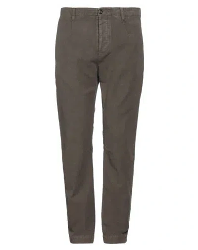 Novemb3r Man Pants Military Green Size 33 Cotton, Elastane
