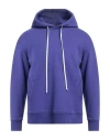 Novemb3r Man Sweatshirt Purple Size Xs Cotton In Purple