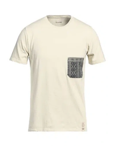 Novemb3r Man T-shirt Beige Size M Cotton