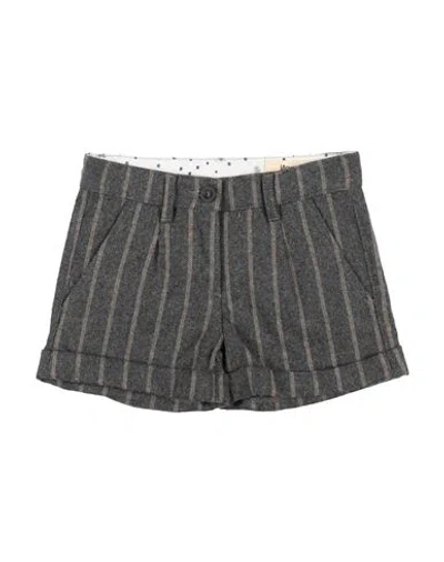 Novemb3r Babies'  Toddler Girl Shorts & Bermuda Shorts Grey Size 6 Acrylic, Polyester, Wool