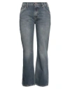 Novemb3r Woman Jeans Blue Size 31 Cotton, Polyester In Blue