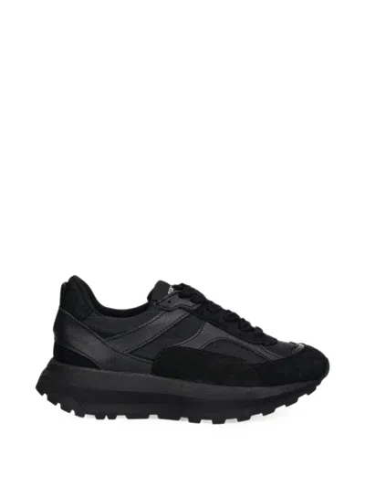 Novesta Flux Panelled Chunky-sole Sneakers In Black