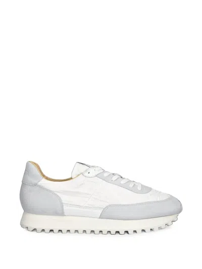 Novesta Panelled Low-top Sneakers In White