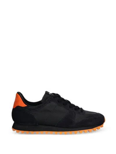 Novesta Panelled Sneakers In Black