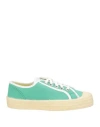Novesta Woman Sneakers Green Size 11 Textile Fibers