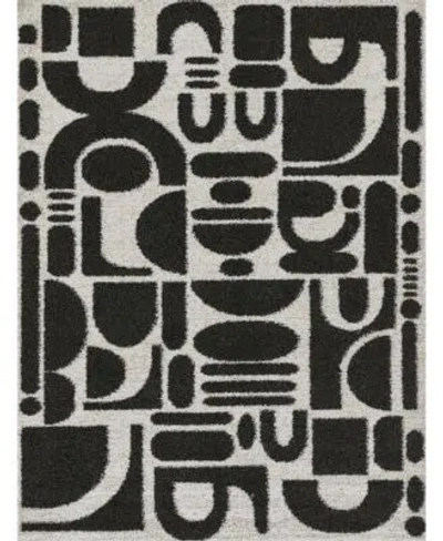 Novogratz Collection Kaia Kai 2 Area Rug In Black