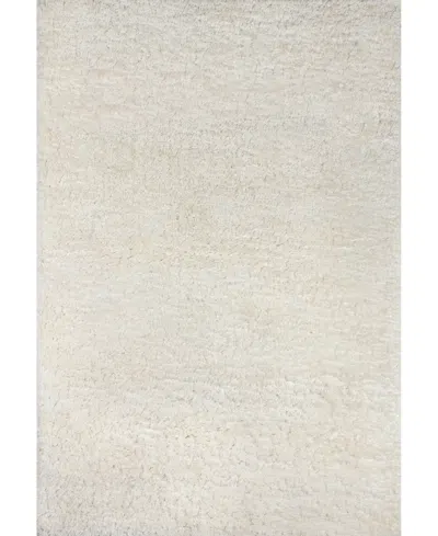 Novogratz Collection Nola Shag Ns-01 5'3" X 7' Area Rug In White