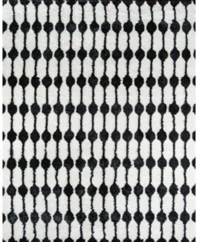 Novogratz Collection Novogratz Retro Ret 4 Black Area Rug Collection