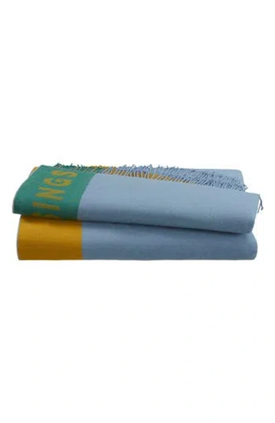 Novogratz Count Your Blessings Throw Blanket In Blue