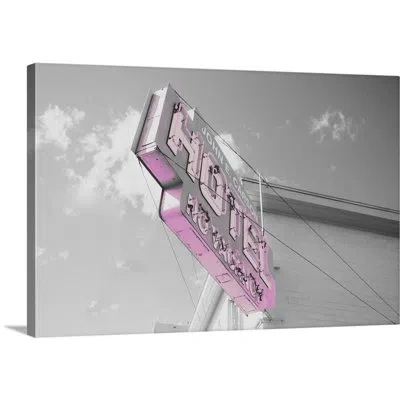 Novogratz 'no Vacancy' Framed Textual Art Print In Wrapped Canvas