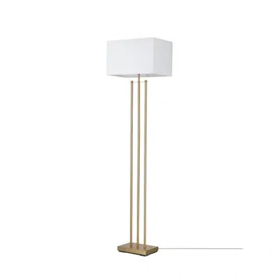 Novogratz Soho 62" Floor Lamp In Matte Brass