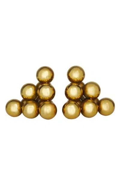 Novogratz Stacked Bookends In Gold