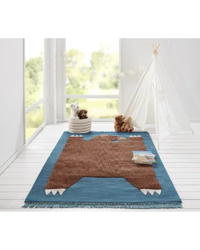 Novogratz The  Atticus Hand Tufted Contemporary Rug In Blue