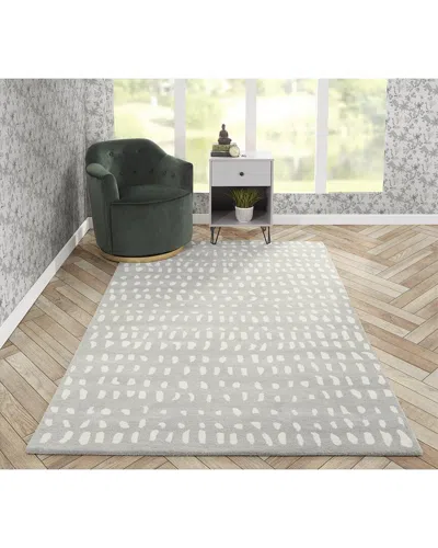 Novogratz The  Delmar Hand Tufted Contemporary Rug In Gray