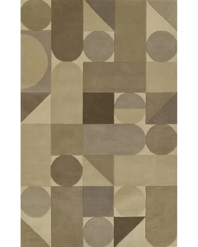 Novogratz The  Delmar Hand Tufted Modern Rug In Brown