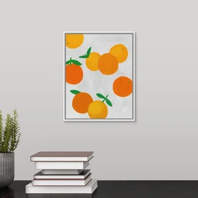 Novogratz 'the Oranges' By The  - Painting On Canvas In Wrapped Canvas