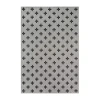 Novogratz Villa Umbria Geometric Indoor Outdoor Rectangular Accent Rug In Gray
