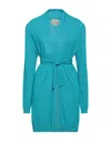 N.o.w. Andrea Rosati Cashmere Cardigans In Blue