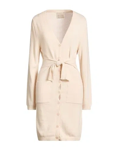 N.o.w. Andrea Rosati Cashmere N. O.w. Andrea Rosati Cashmere Woman Cardigan Cream Size L Cashmere, Viscose, Wool, Polyamide In White