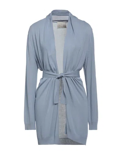 N.o.w. Andrea Rosati Cashmere Cardigans In Blue