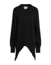 N.o.w. Andrea Rosati Cashmere N. O.w. Andrea Rosati Cashmere Woman Sweater Black Size M Wool, Viscose, Cashmere, Nylon