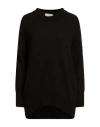N.o.w. Andrea Rosati Cashmere N. O.w. Andrea Rosati Cashmere Woman Sweater Black Size S Wool, Viscose, Nylon, Cashmere In Black