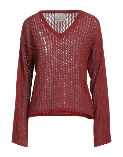 N.o.w. Andrea Rosati Cashmere Sweaters In Red