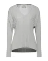 N.o.w. Andrea Rosati Cashmere Sweaters In Grey