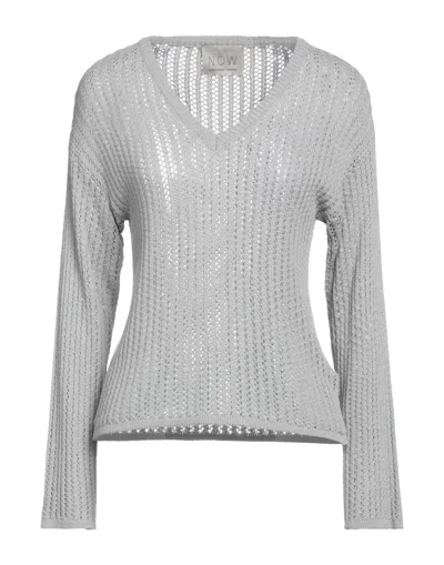 N.o.w. Andrea Rosati Cashmere Sweaters In Grey