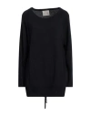 N.o.w. Andrea Rosati Cashmere N. O.w. Andrea Rosati Cashmere Woman Sweater Midnight Blue Size Xs Wool, Viscose, Cashmere, Nylon In Blue