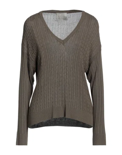 N.o.w. Andrea Rosati Cashmere Sweaters In Green