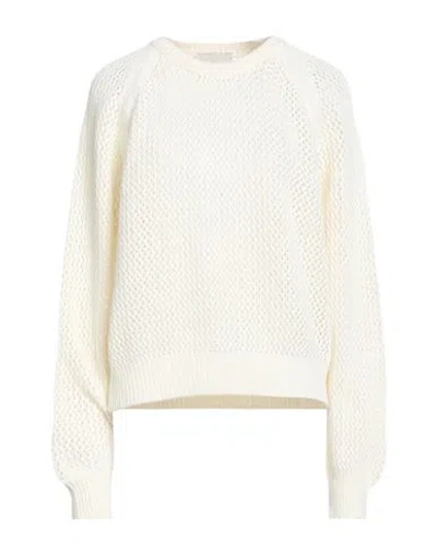 N.o.w. Andrea Rosati Cashmere N. O.w. Andrea Rosati Cashmere Woman Sweater Off White Size L Wool, Viscose, Cashmere, Nylon