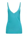 N.o.w. Andrea Rosati Cashmere Tops In Blue