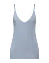 N.o.w. Andrea Rosati Cashmere Tops In Blue