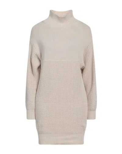 N.o.w. Andrea Rosati Cashmere N. O.w. Andrea Rosati Cashmere Woman Turtleneck Cream Size L Cashmere, Viscose, Wool, Polyamide In White