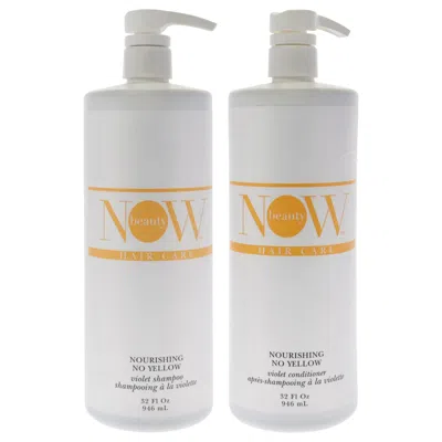 Now Beauty No Yellow Kit By  For Unisex - 2 Pc Kit 32oz Shampoo, 32oz Conditioner In Multi