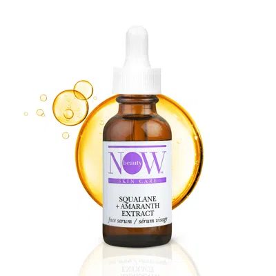 Now Beauty Squalane Plus Amaranth Extract Serum By  For Unisex - 1 oz Serum In White