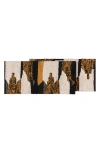 Now Designs Align Table Runner In Ochre/ Black