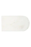 Now Designs Arch Marble Serving Board In White
