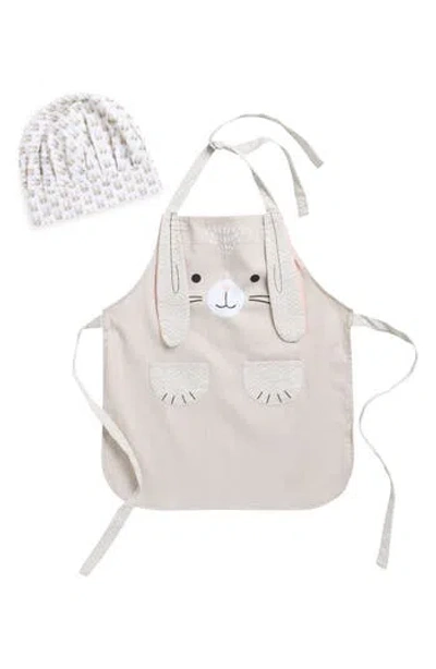 Now Designs Daydream Aporn & Chef Hat Set In Bunny