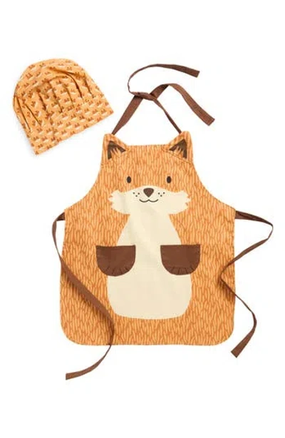 Now Designs Daydream Aporn & Chef Hat Set In Fox