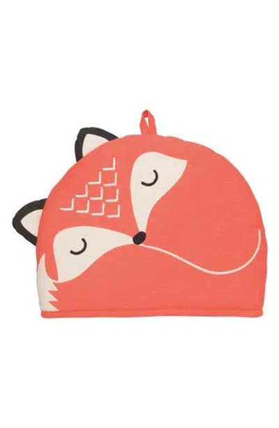 Now Designs Freddy Fox Tea Cozy In Orange