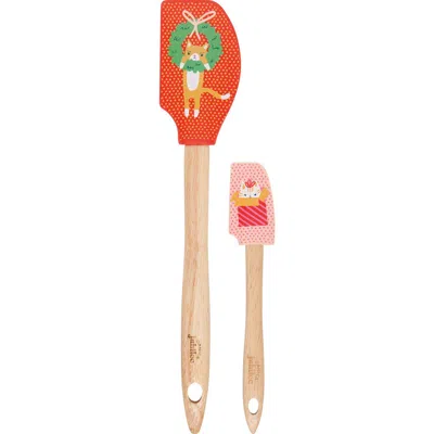 Now Designs Let It Meow 2-piece Spatula Set In Multi