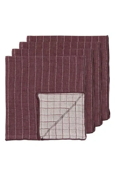 Now Designs Np4 Double Weave Cinnamonstick In Ash Plum