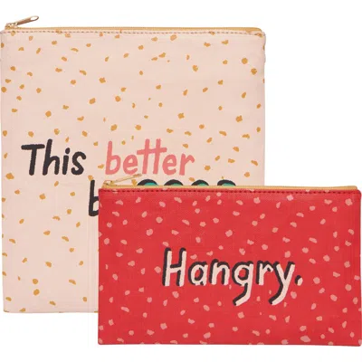 Now Designs Set Of 2 Snack Bags