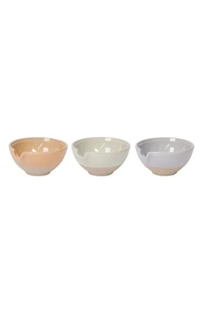 Now Designs Set Of 3 Mini Bowls With Spout In Purple