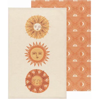 Now Designs Soleil Set Of 2 Tea Towels